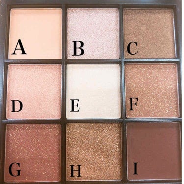 UR GLAM　BLOOMING EYE COLOR PALETTE 02/U R GLAM/アイシャドウパレットを使ったクチコミ（2枚目）