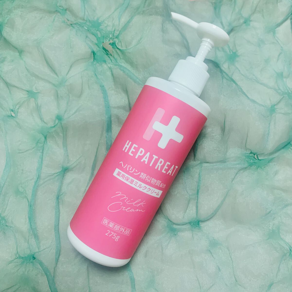 ヘパトリート 薬用保湿ミルククリーム/ゼトックスタイル/ボディクリームを使ったクチコミ（1枚目）