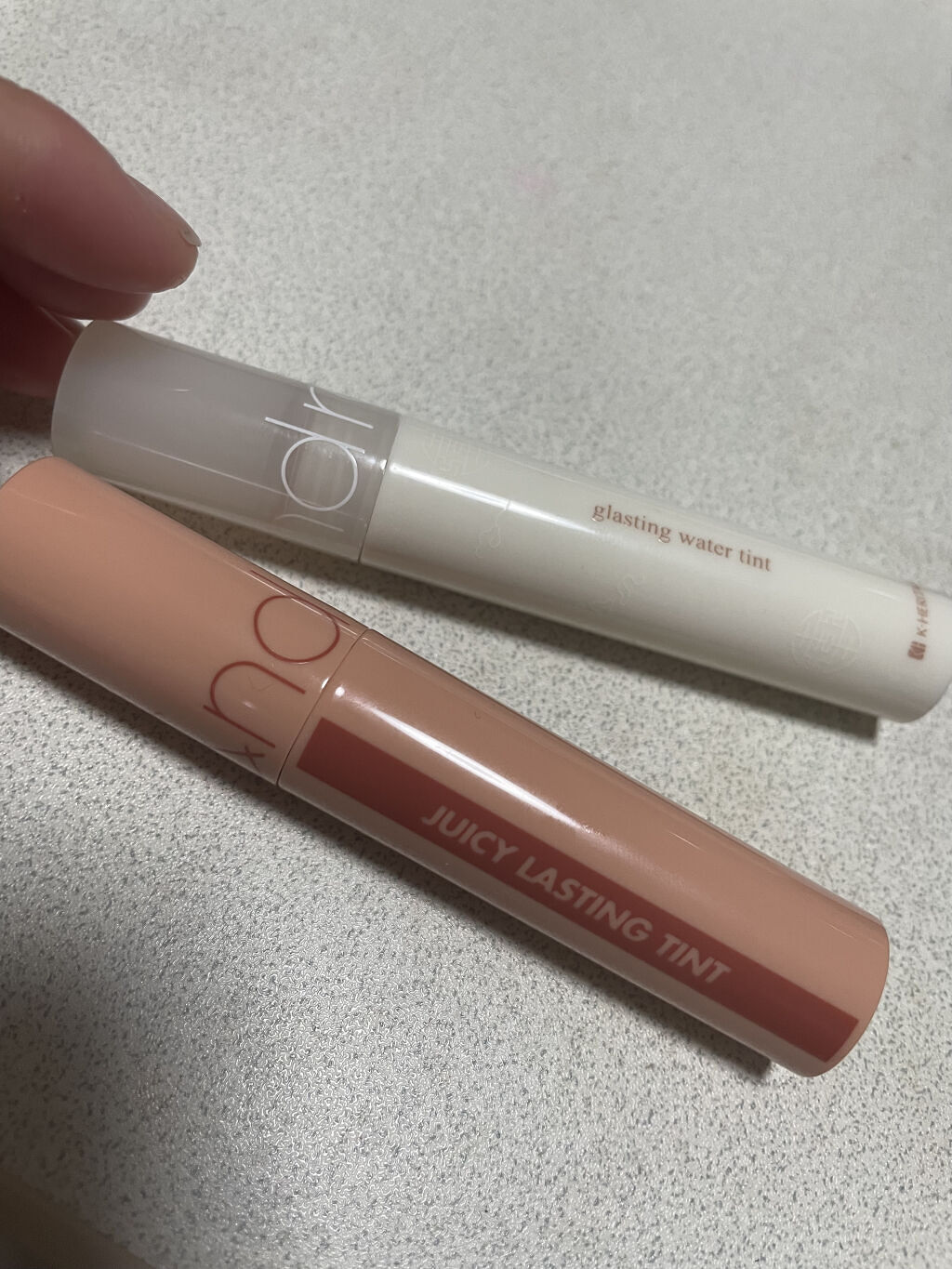 ジューシーラスティングティント/rom&nd/リップティントを使ったクチコミ（1枚目）