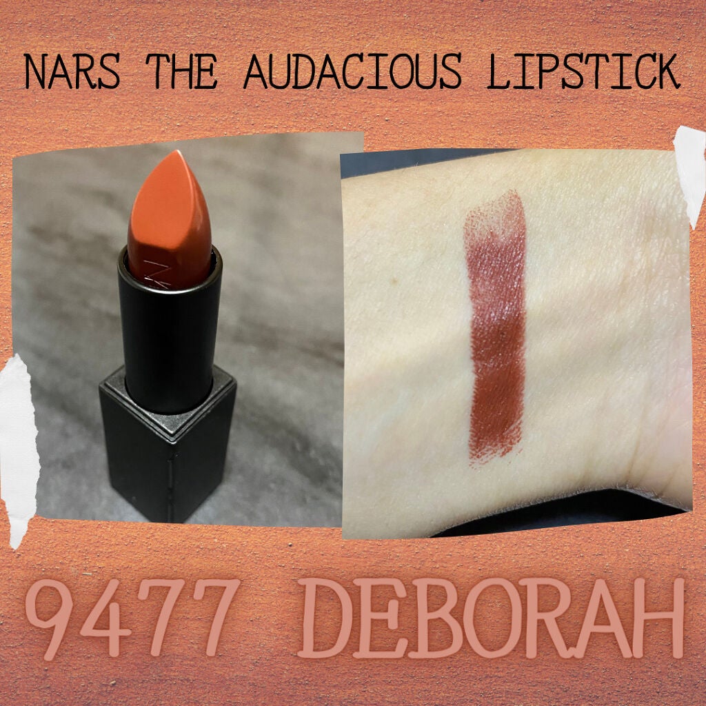 オーデイシャスリップスティック/NARS/口紅を使ったクチコミ(2枚目)