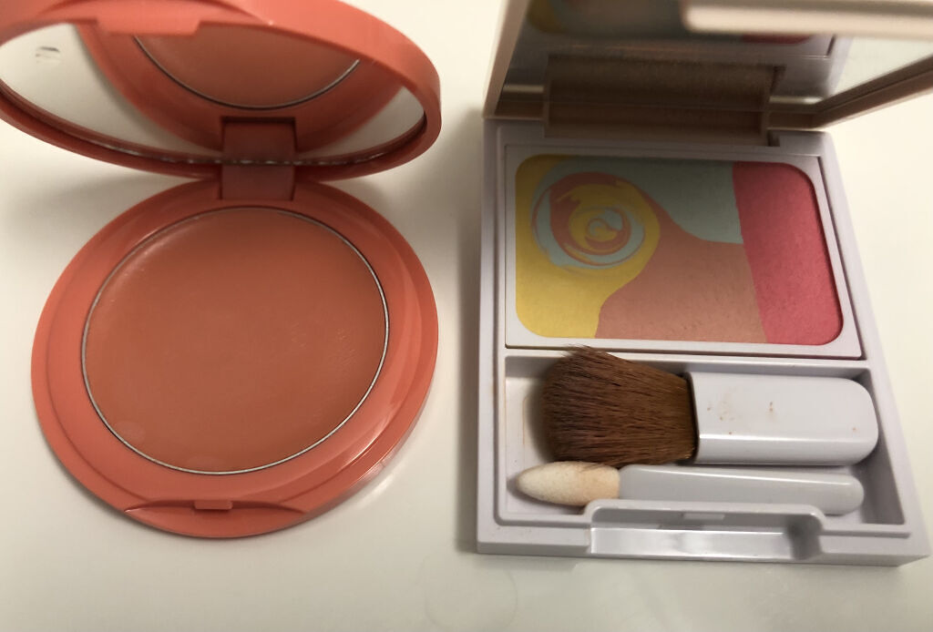 N by ONLY MINERALS ミネラルソリッドチーク コンプリート 01 YES!/ONLY MINERALS/ジェル・クリームチークを使ったクチコミ（1枚目）