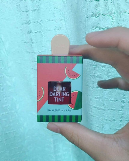 ディアダーリン ウォータージェルティント (アイスティント)/ETUDE/口紅を使ったクチコミ(1枚目)