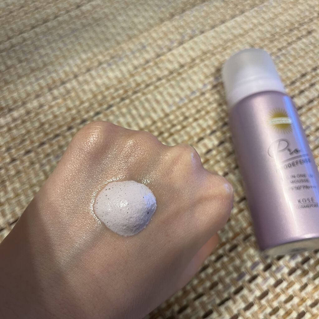 プロディフェンス オールインワンUV ムース/サンカット®/日焼け止めクリームを使ったクチコミ（2枚目）