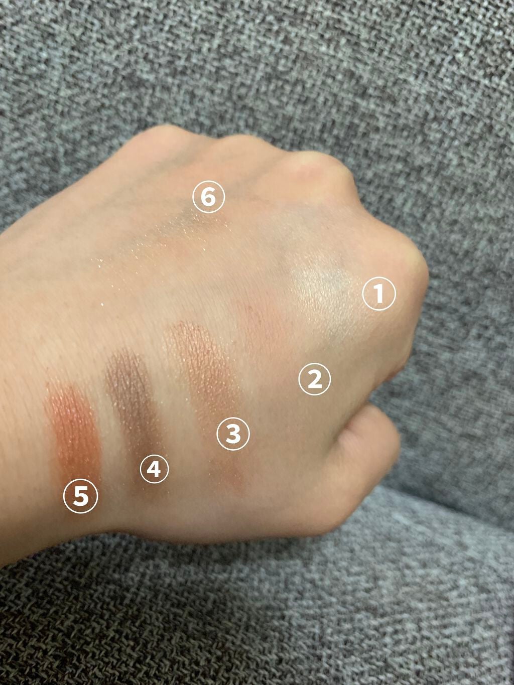 アイカラーパレット/heme/アイシャドウパレットを使ったクチコミ(4枚目)