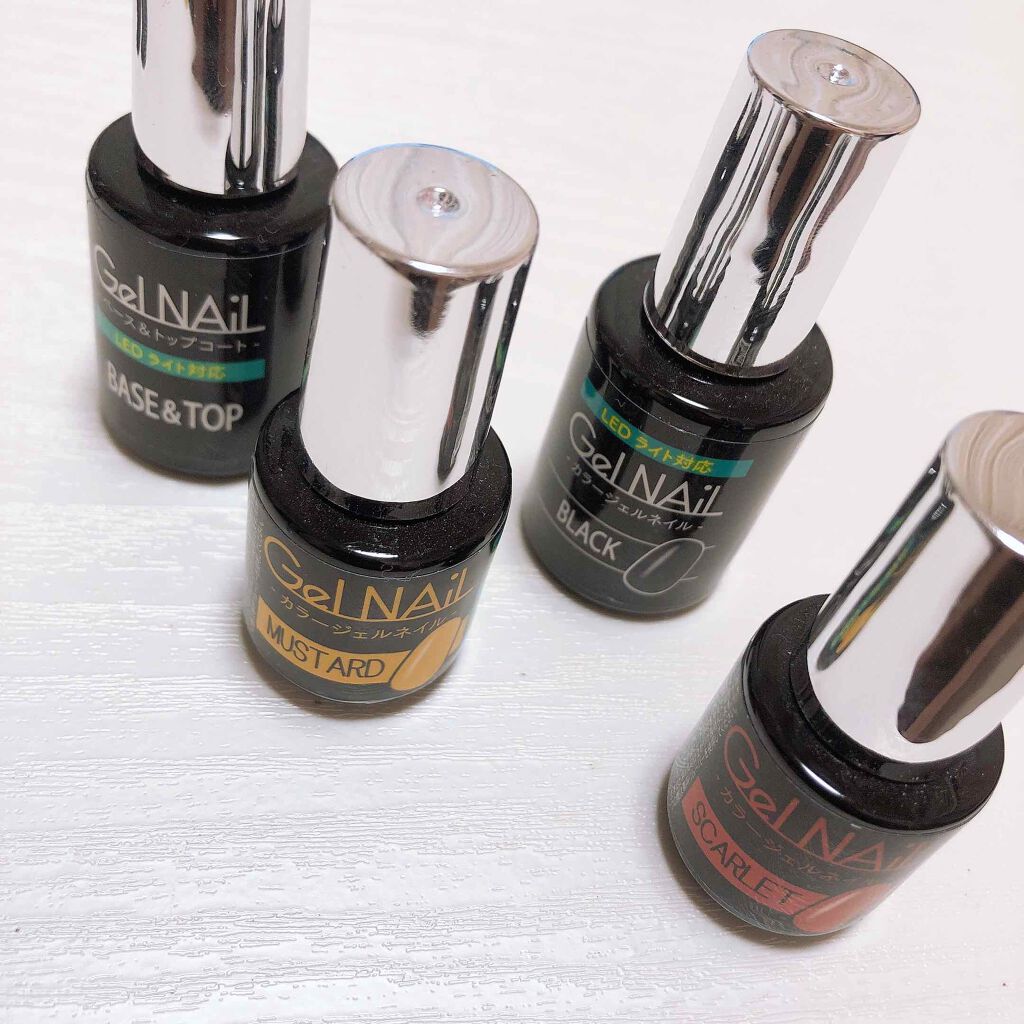 ジェルネイル（ライト対応）/セリア/ジェルネイルを使ったクチコミ（3枚目）