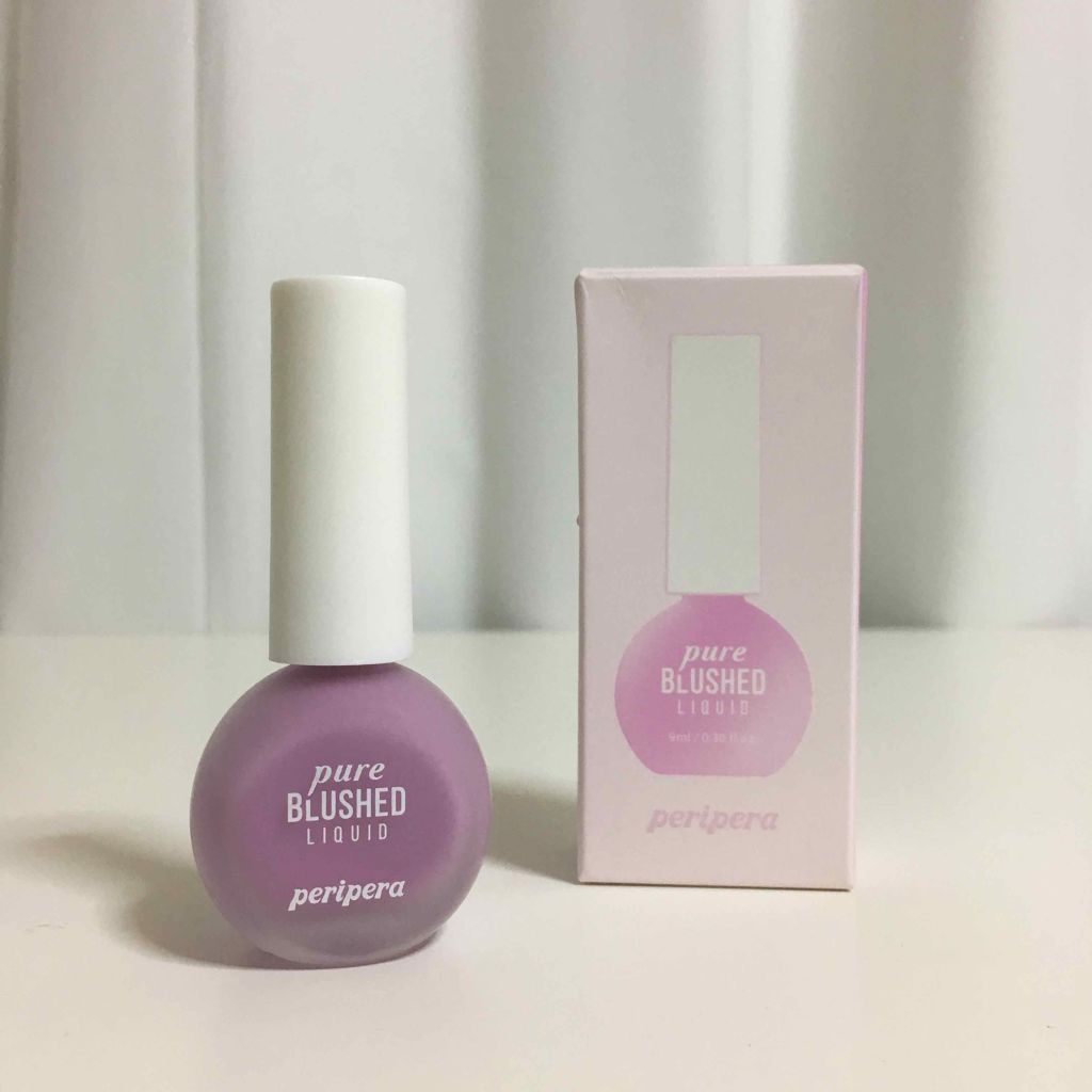 ピュア ブラッシュド リキッド/PERIPERA/リキッドチークを使ったクチコミ(4枚目)