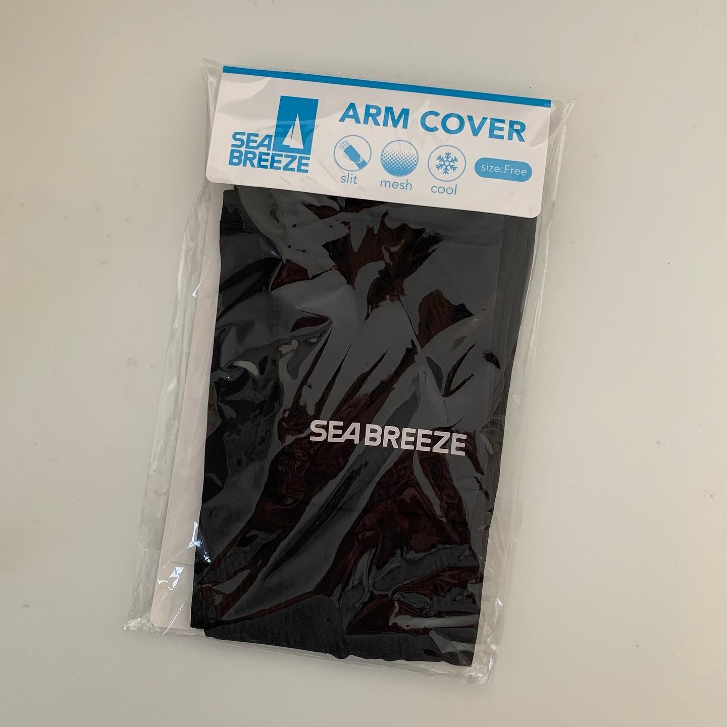 SEA BREEZE 接触冷感アームカバー/シーブリーズ/その他を使ったクチコミ（1枚目）
