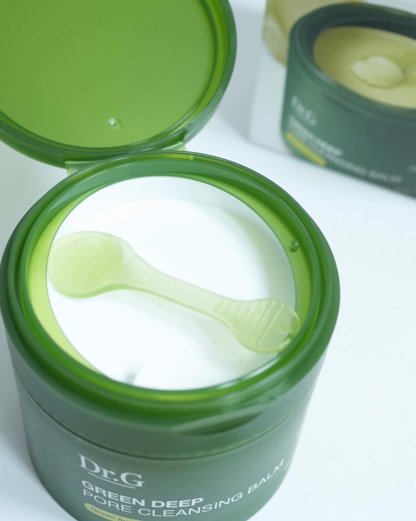 グリーンディープポアクレンジングバーム/Dr.G/クレンジングバームを使ったクチコミ（3枚目）