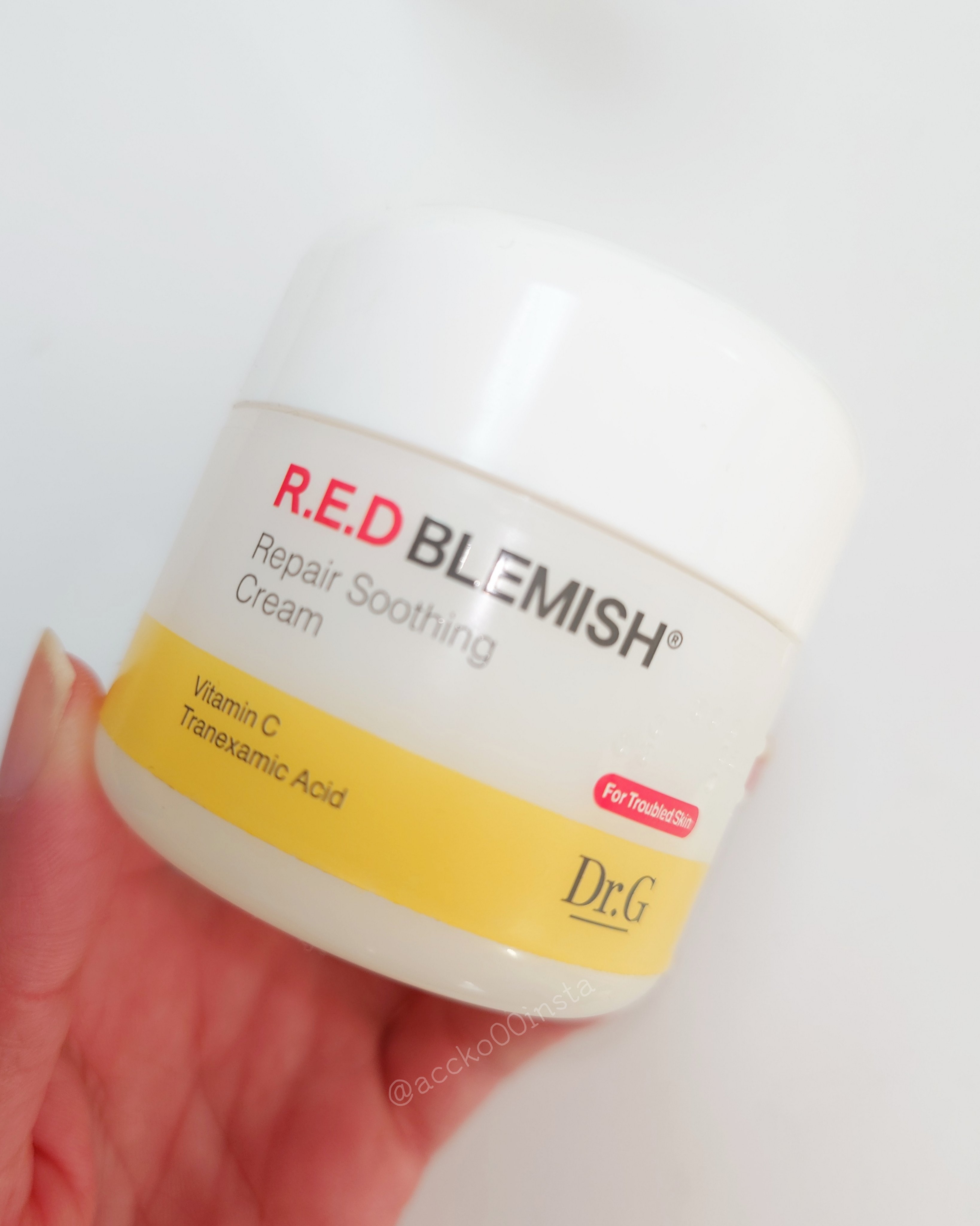 レッドブレミッシュ リペアスージングクリーム/Dr.G/フェイスクリームを使ったクチコミ（3枚目）