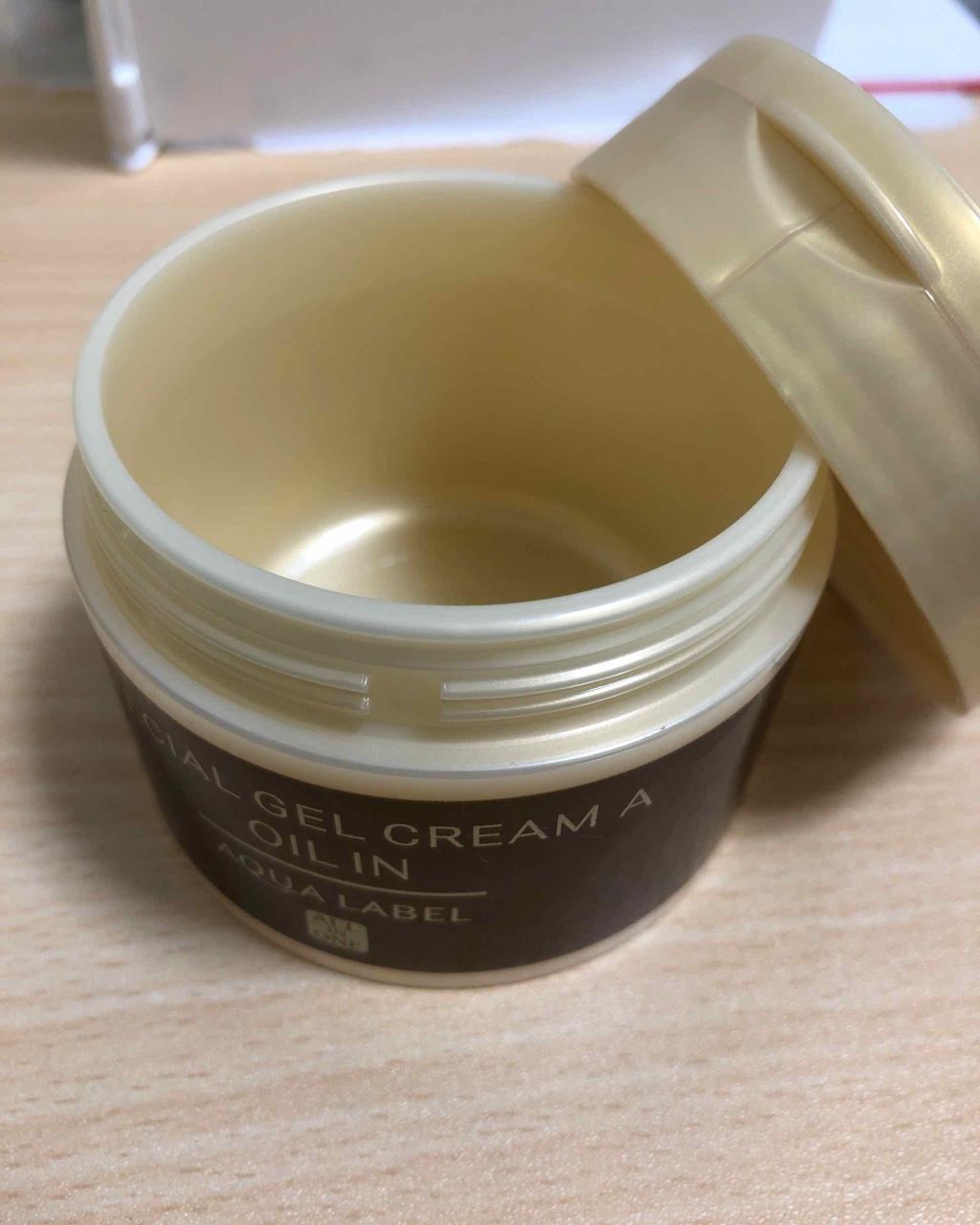 スペシャルジェルクリームA(オイルイン)/アクアレーベル/オールインワン化粧品を使ったクチコミ(1枚目)