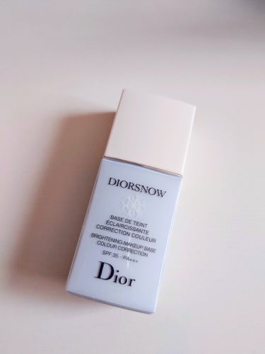 スノー メイクアップ ベース UV35 SPF35／PA+++ ブルー シェード/Dior/化粧下地を使ったクチコミ（1枚目）