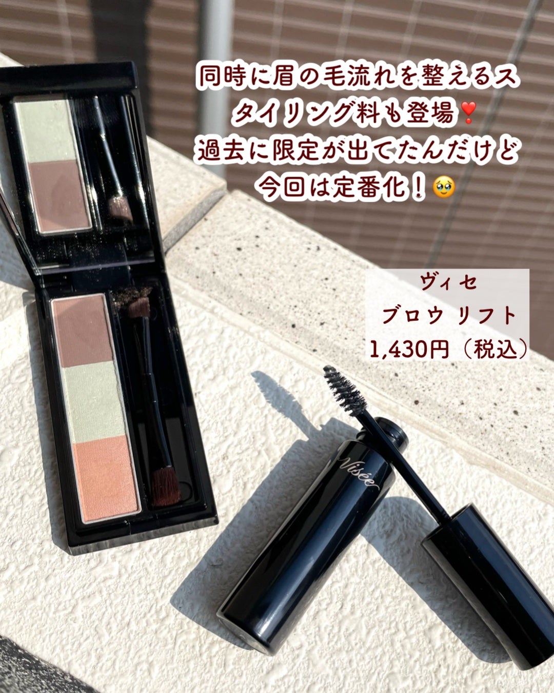 ヴィセ リシェ アイブロウパウダー/Visée/パウダーアイブロウを使ったクチコミ(6枚目)