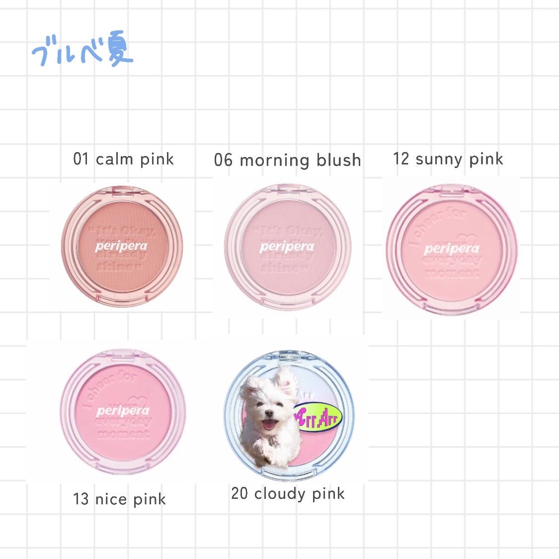 ピュア ブラッシュド サンシャイン チーク/PERIPERA/パウダーチークを使ったクチコミ(3枚目)