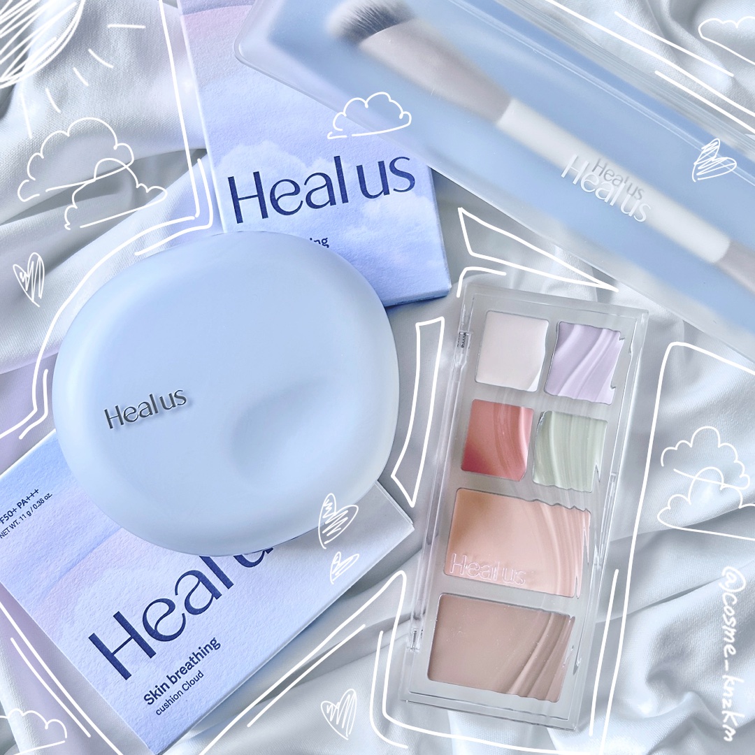 ブリージングコンシーラーパレット/Healus/パレットコンシーラーを使ったクチコミ（3枚目）