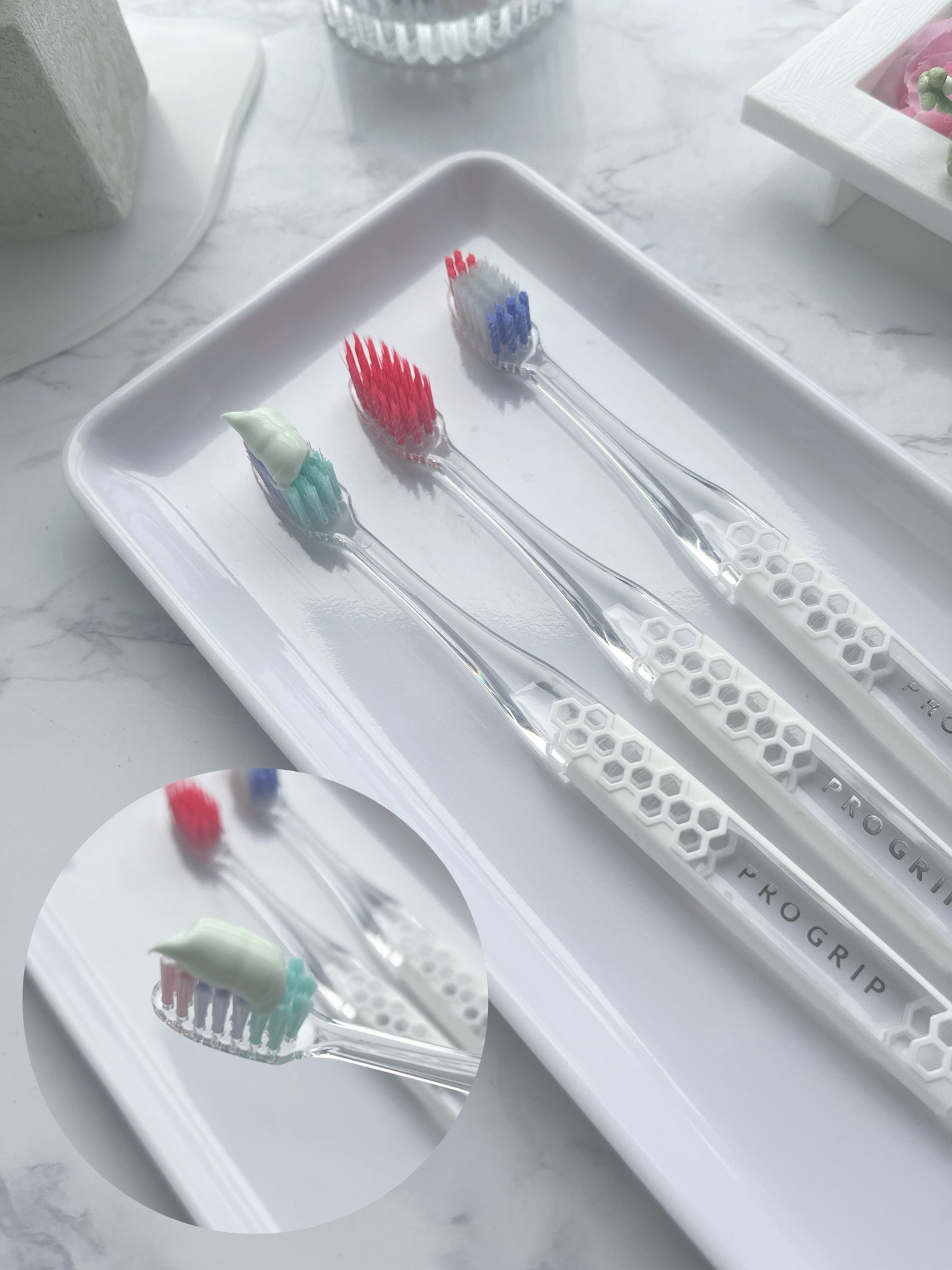 プログリップハブラシ typeⅠ/エビス/歯ブラシを使ったクチコミ(5枚目)