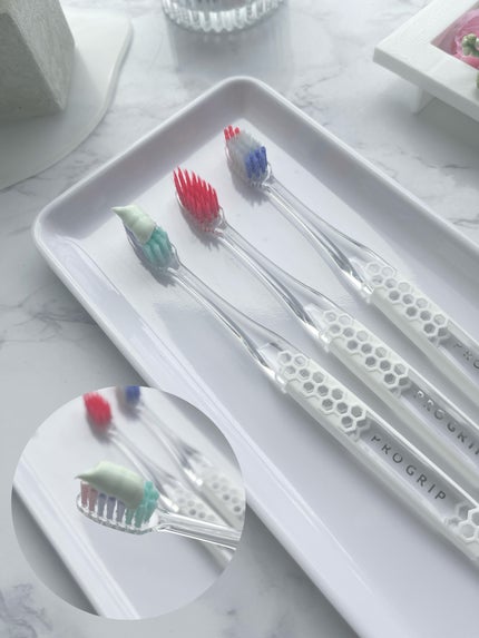 プログリップハブラシ typeⅠ/エビス/歯ブラシを使ったクチコミ(5枚目)