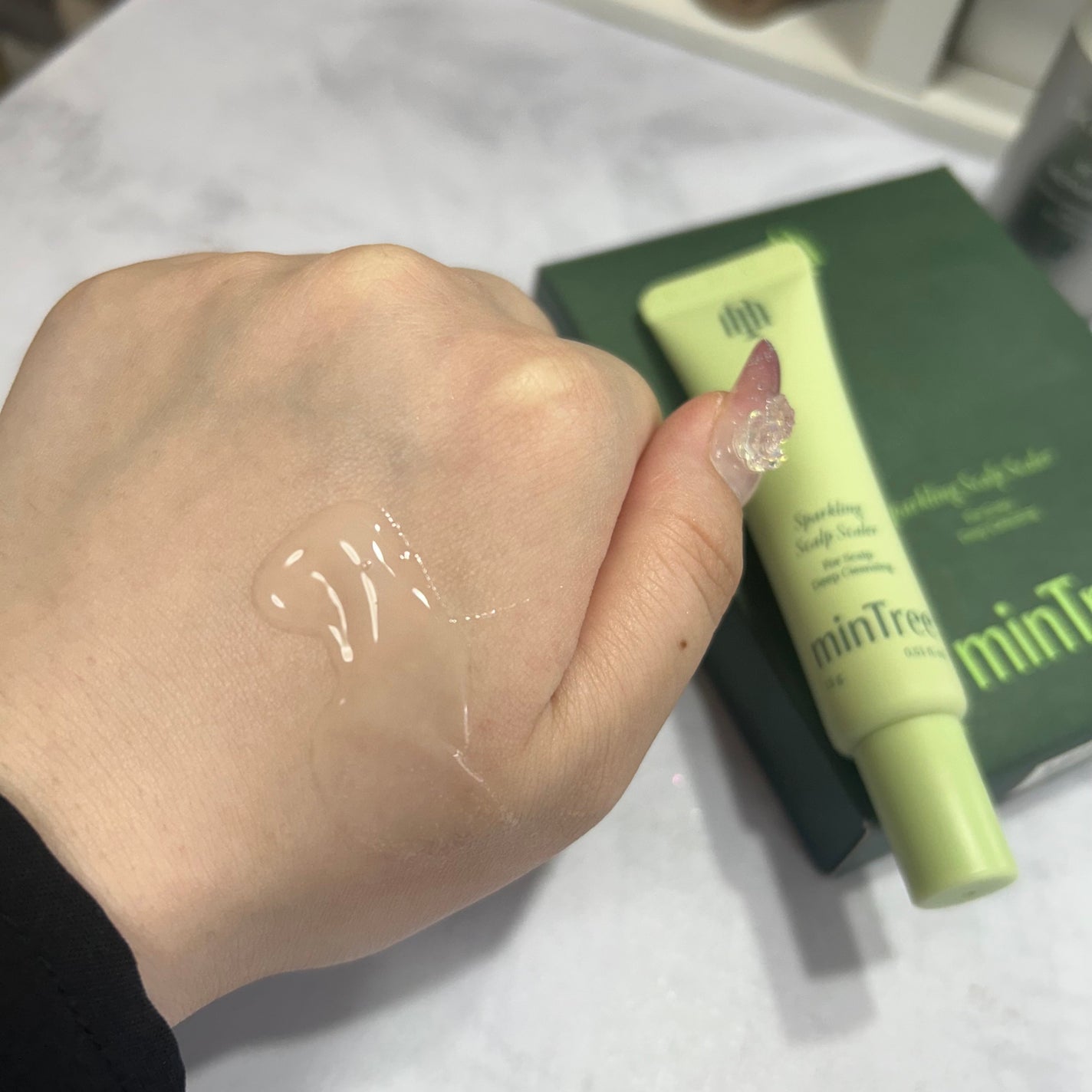 スパークリングスカルプスケーラー/ミンツリー/頭皮ケアを使ったクチコミ(3枚目)