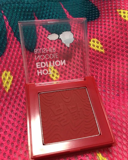 Hot Edition NOODLE BLUSHER/TONYMOLY/パウダーチークを使ったクチコミ(4枚目)