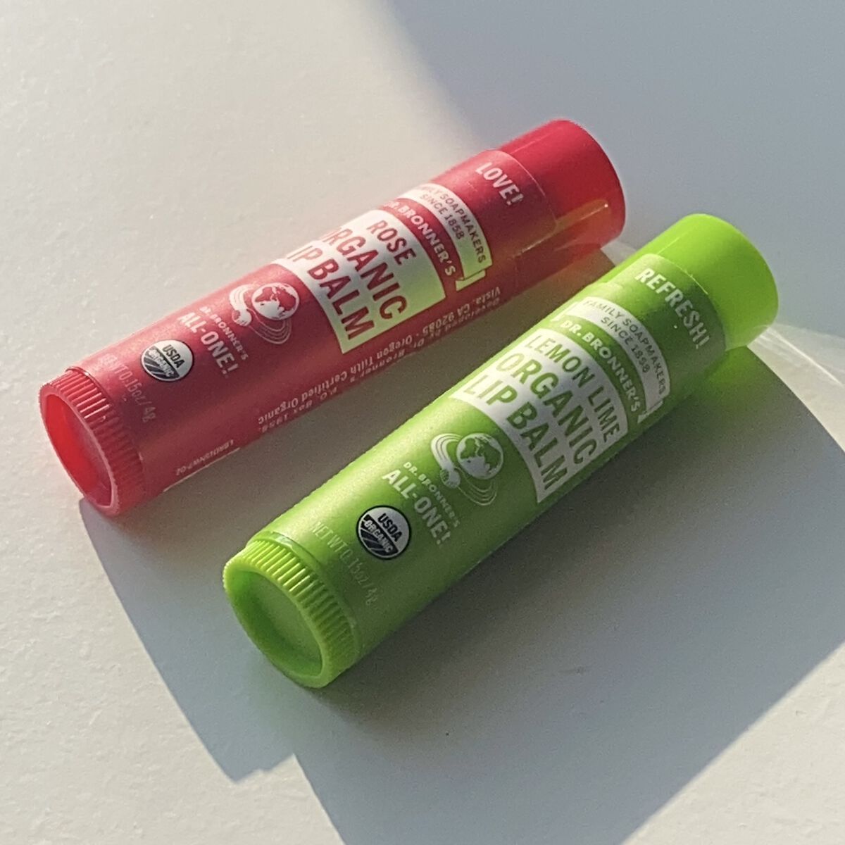 マジック オーガニックリップバーム/ドクターブロナー/リップバームを使ったクチコミ（1枚目）