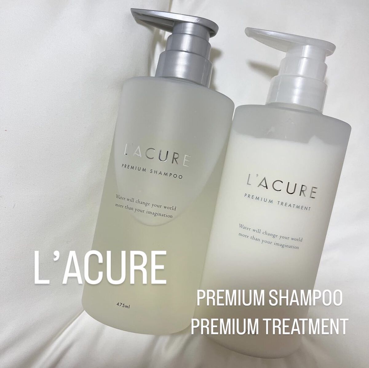 プレミアムシャンプー／プレミアムトリートメント/L'ACURE/市販シャンプーを使ったクチコミ（1枚目）