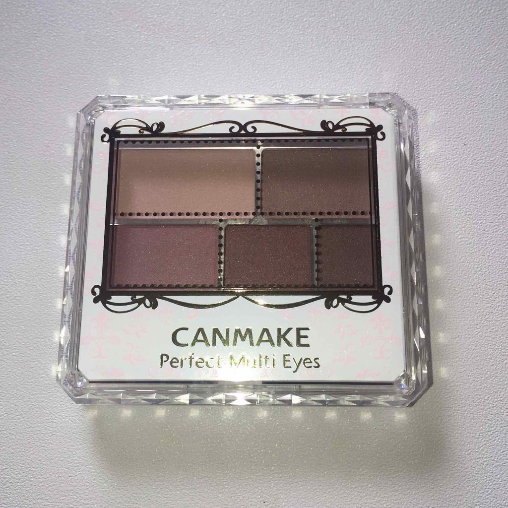 パーフェクトマルチアイズ/キャンメイク/アイシャドウパレットを使ったクチコミ(2枚目)