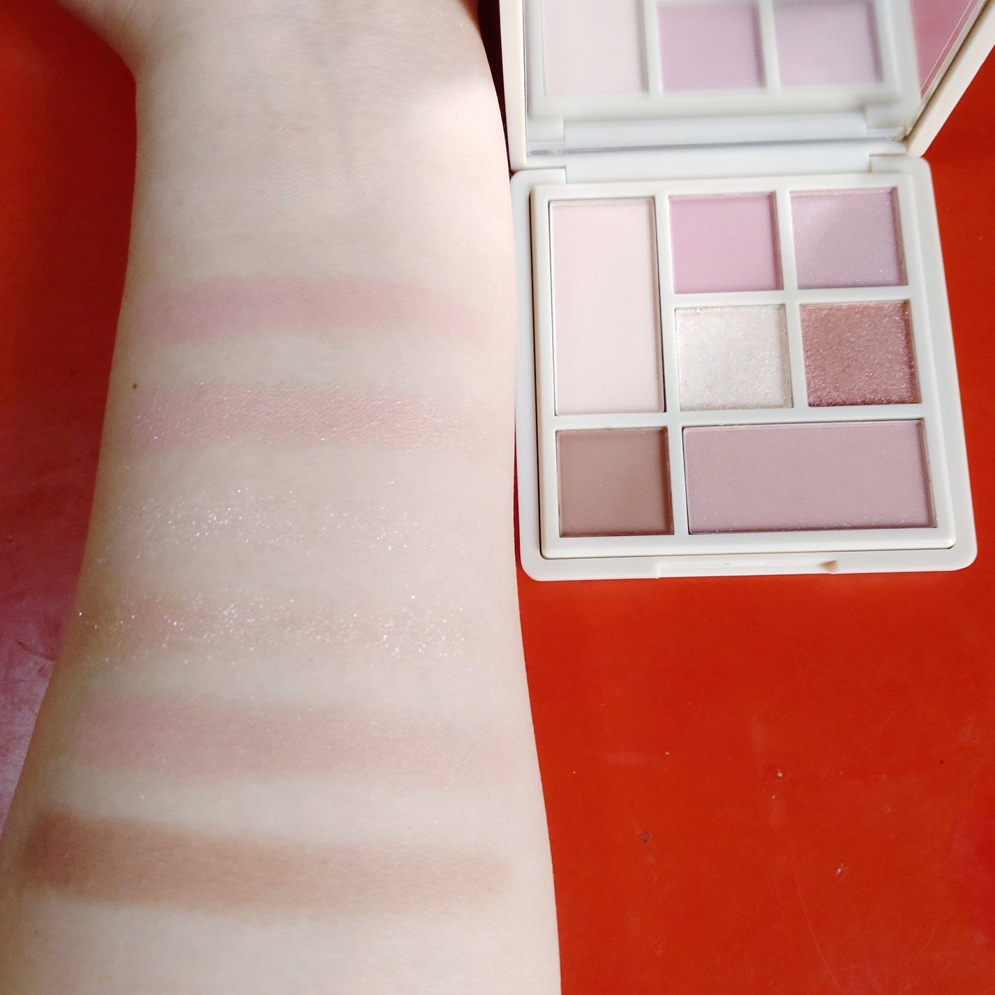 アイカラーパレット ティーフレーバーコレクション /ラブ・ライナー/アイシャドウパレットを使ったクチコミ(7枚目)