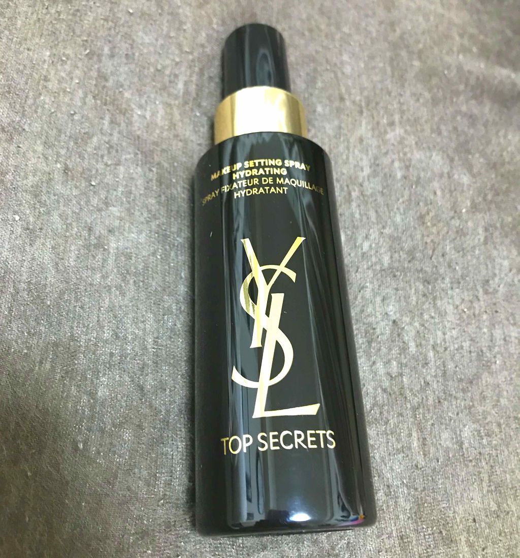 トップ シークレット セッティング グロウ スプレー/YVES SAINT LAURENT BEAUTE/ミスト状化粧水を使ったクチコミ(1枚目)