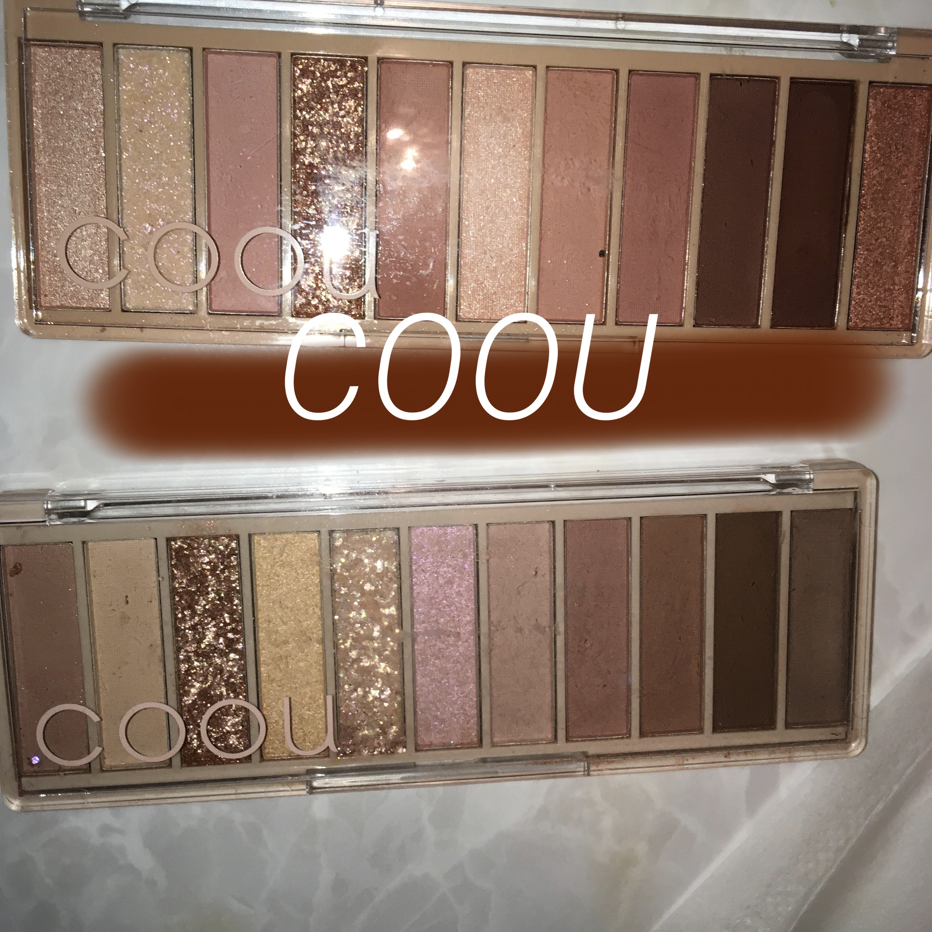 アイシャドウパレット/coou/アイシャドウパレットを使ったクチコミ（1枚目）