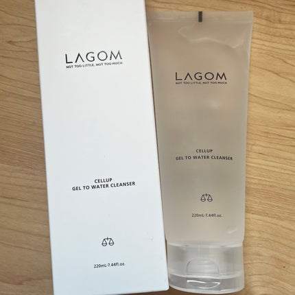 ラゴム ジェルトゥウォーター クレンザー(朝用洗顔)/LAGOM /その他洗顔料を使ったクチコミ(1枚目)