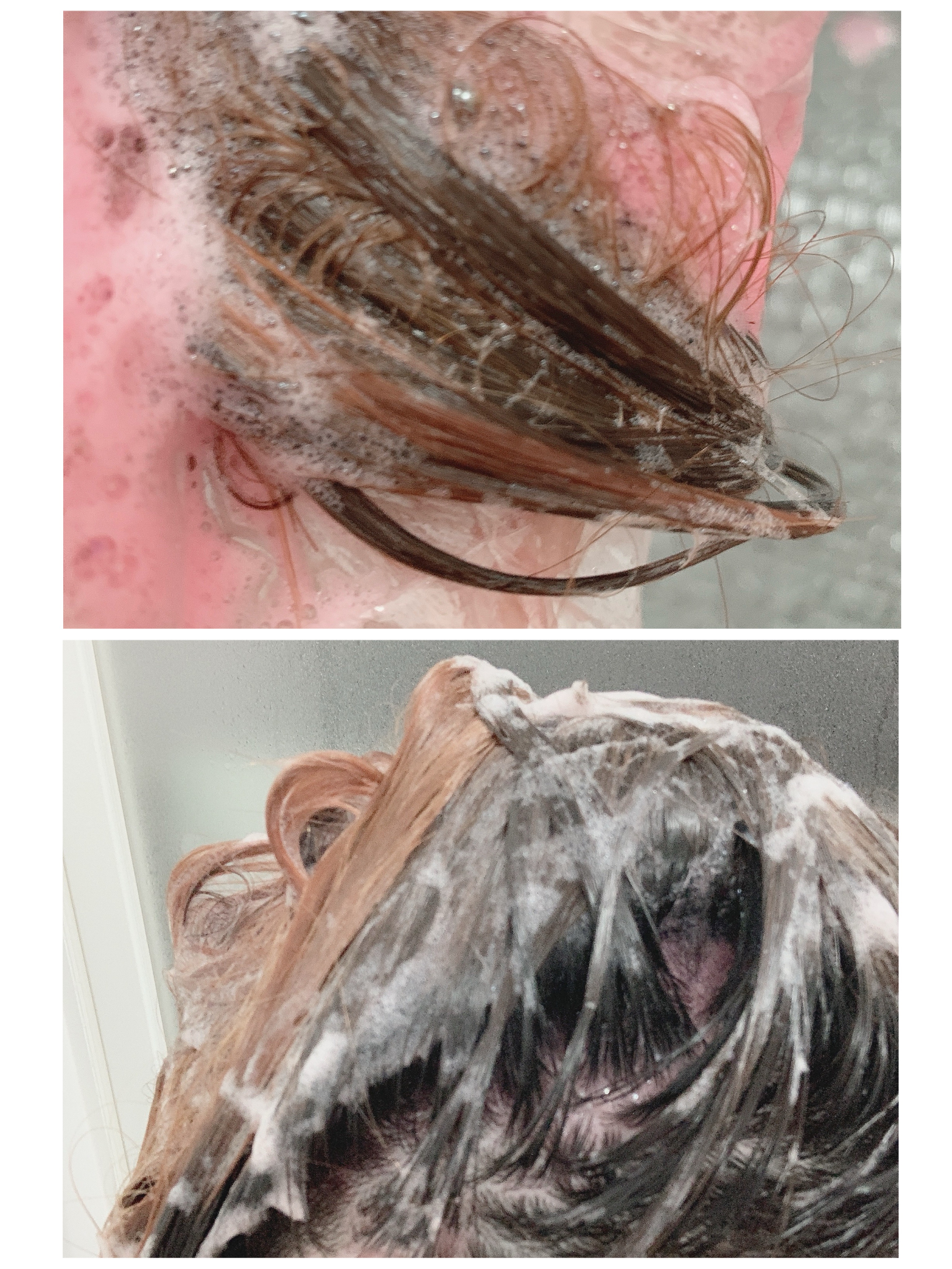 ユチャ　カラーシャンプー/カラートリートメント/YUCHAG/市販シャンプーを使ったクチコミ（3枚目）