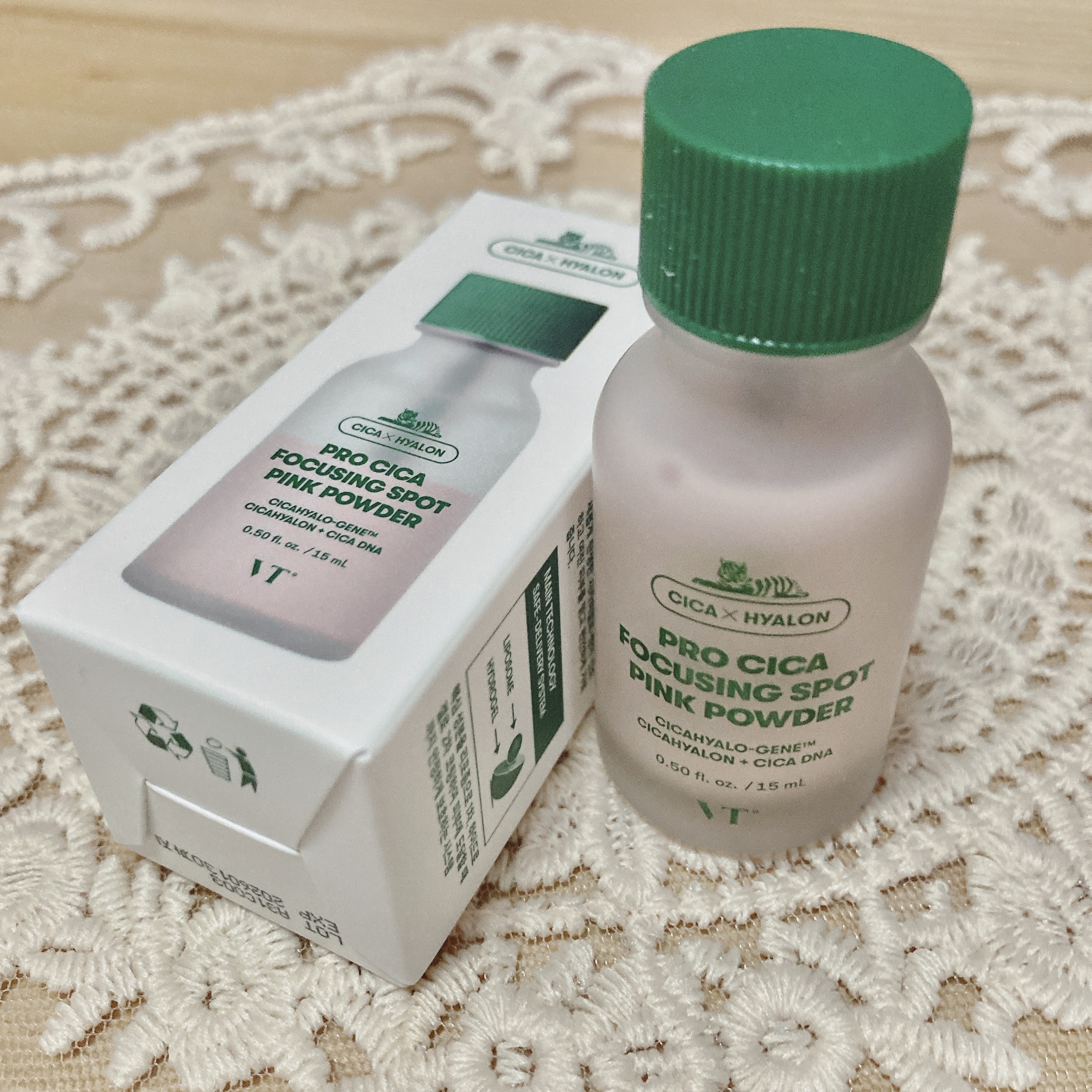 プロ シカ フォーカシング スポット ピンク パウダー/VT/その他スキンケアを使ったクチコミ（1枚目）