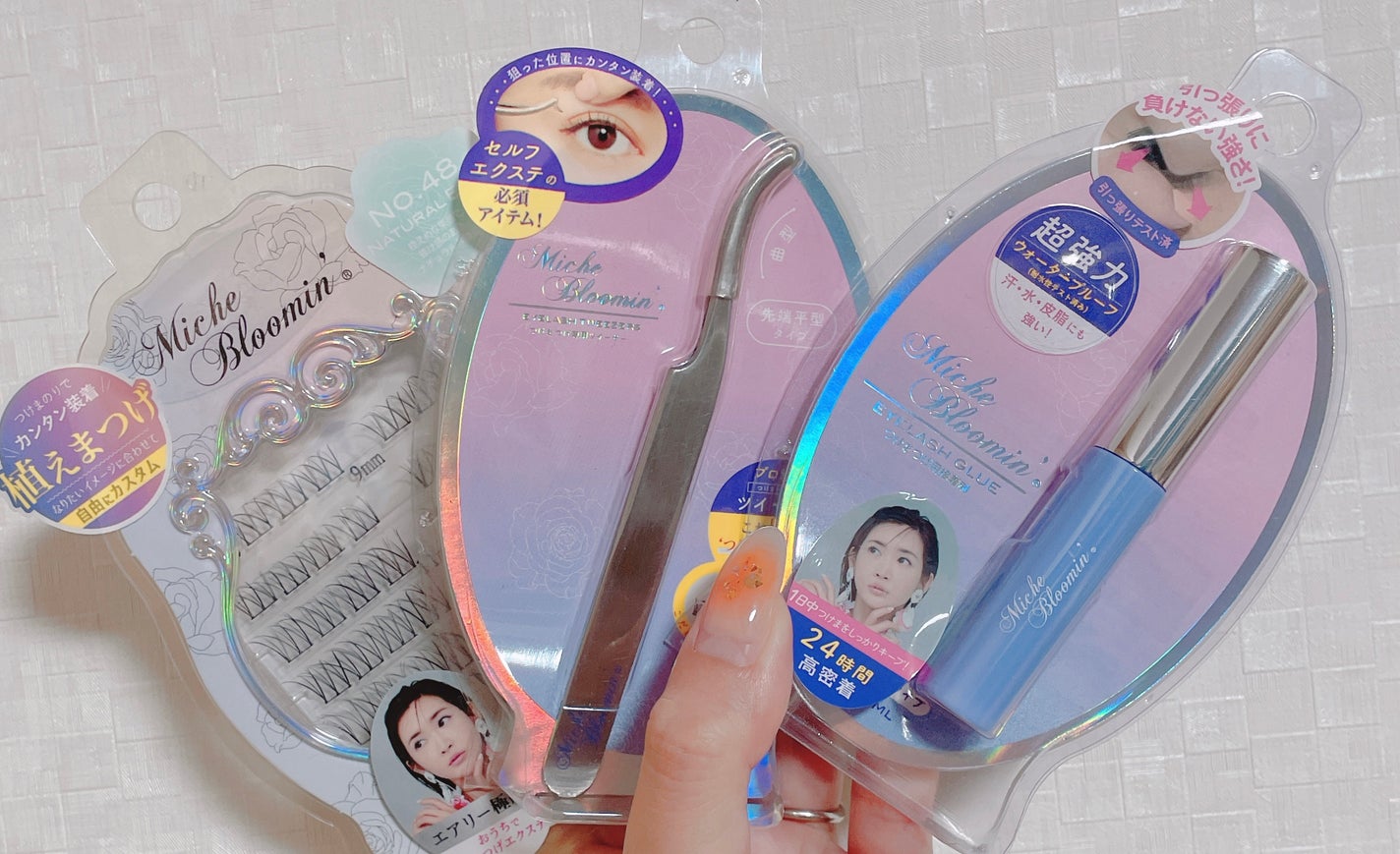 アイラッシュグルー/ミッシュブルーミン/つけまつげを使ったクチコミ(1枚目)