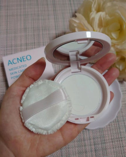 薬用 スキンケア パウダー/アクネオ/プレストパウダーを使ったクチコミ(4枚目)