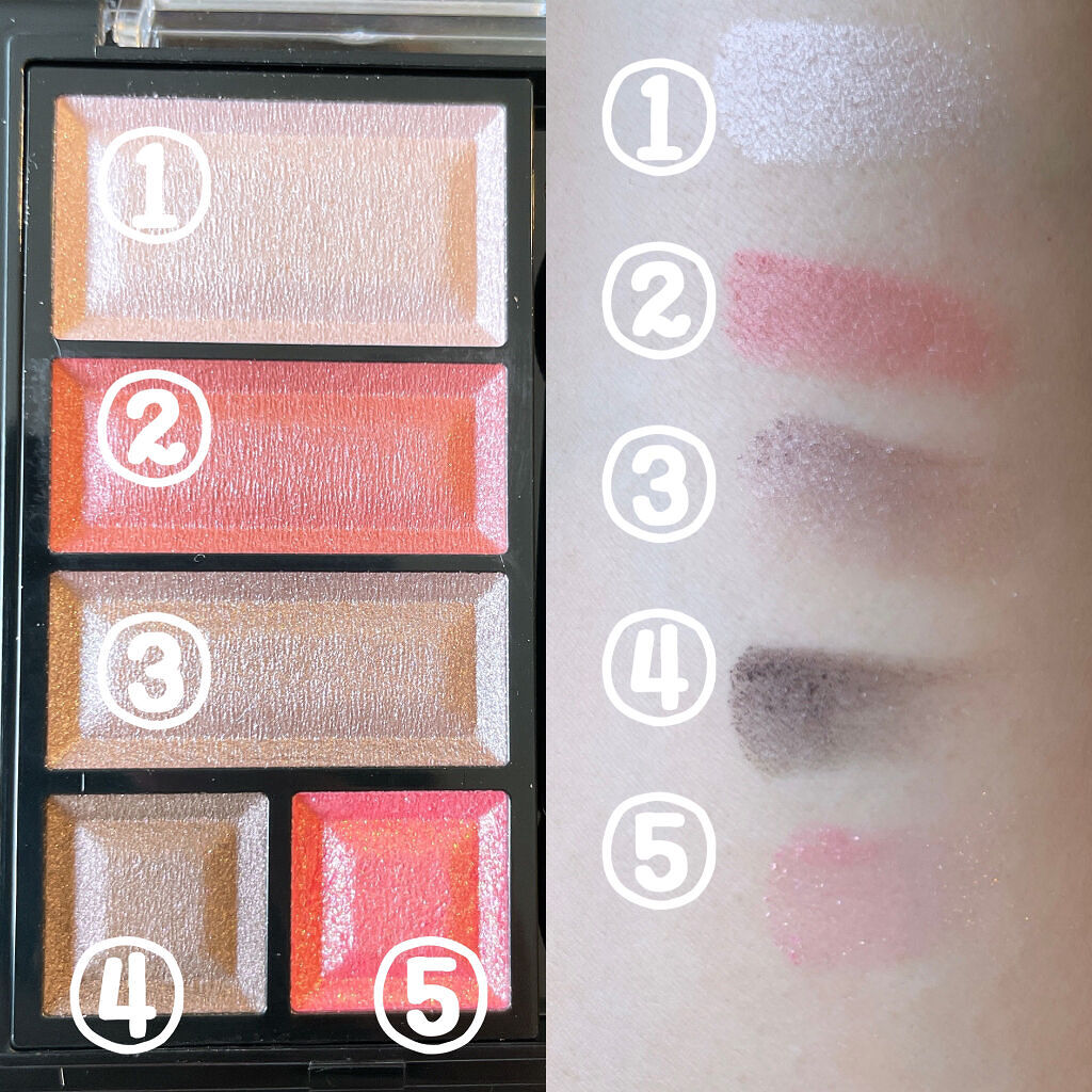 ショコラスウィート アイズ/リンメル ロンドン/アイシャドウパレットを使ったクチコミ（2枚目）