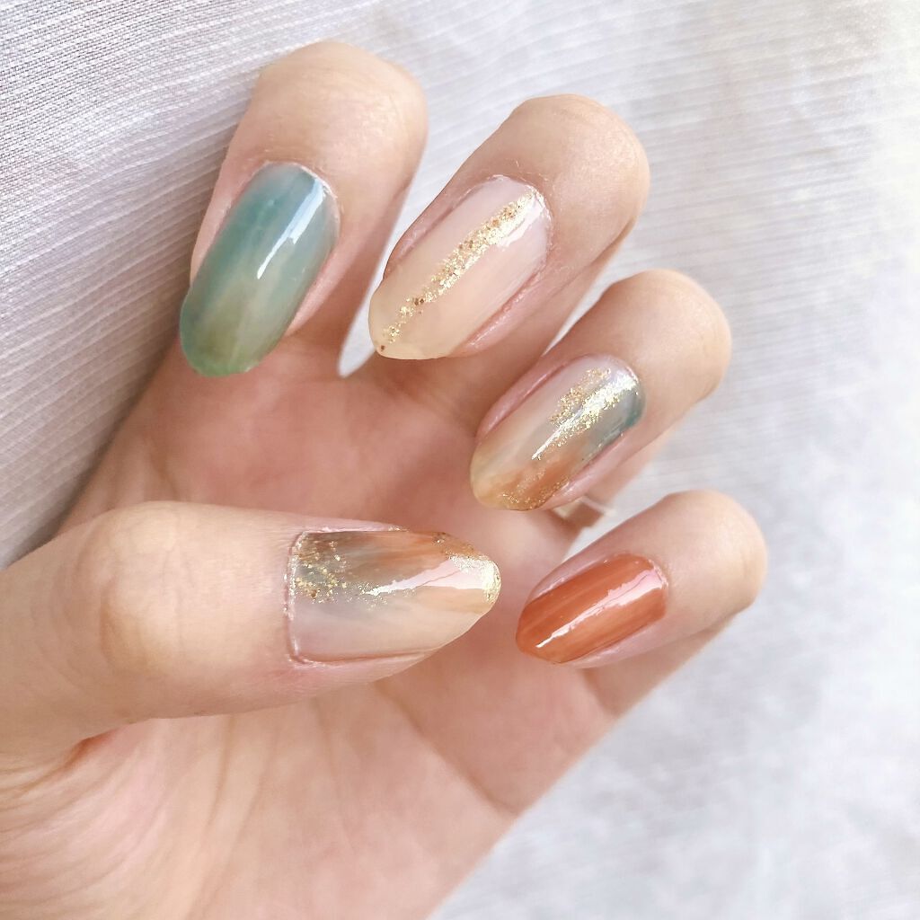 カラフルネイルズ/キャンメイク/マニキュアを使ったクチコミ（1枚目）