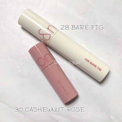 ジューシーラスティングティント ウィズミニセット/rom&nd/リップティントを使ったクチコミ(2枚目)