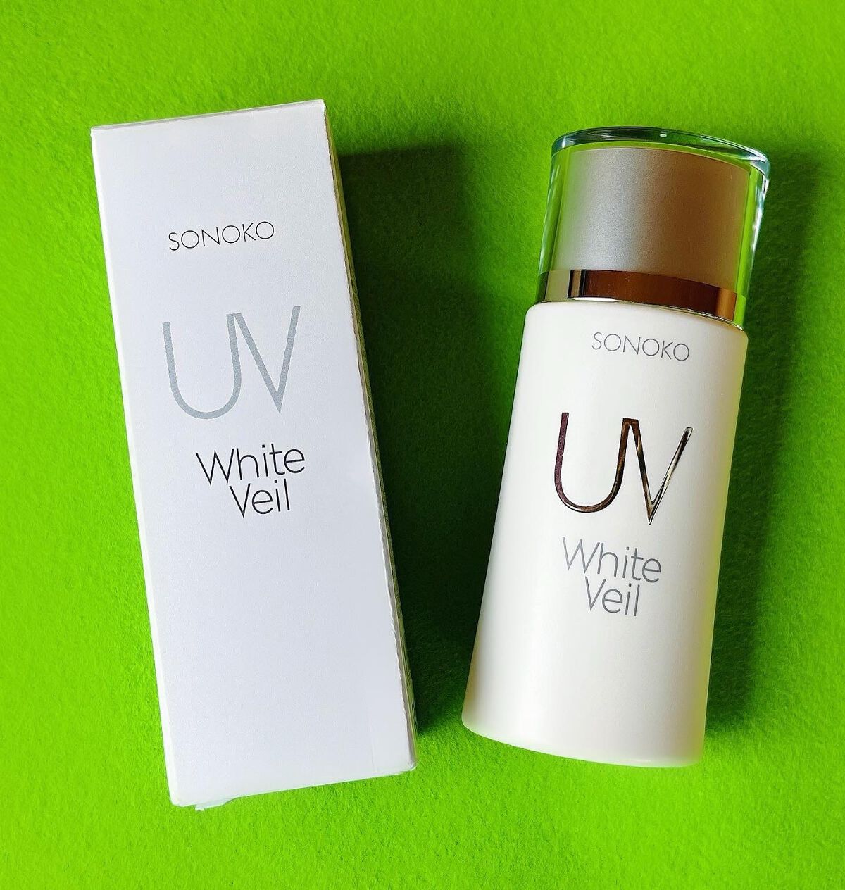 UVホワイトヴェール/SONOKO/化粧下地を使ったクチコミ（1枚目）