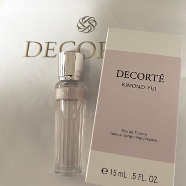 DECORTÉ
キモノ ユイ オードトワレ
15ml

めっちゃいい匂いで、いい女って感じになります。
フローラルな香りの中にパウダリーな香りがある感じです。万人受けな香りなのでプレゼントにもいいと思い