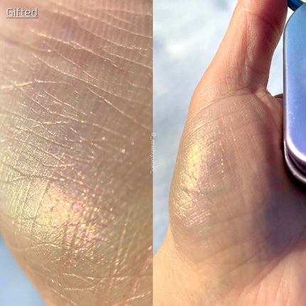 space age highlighter/Kaleidos Makeup/パウダーハイライトを使ったクチコミ(6枚目)