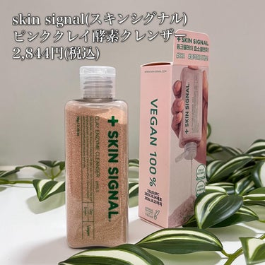 クレイ酵素クレンザー/SKIN SIGNAL/洗顔パウダーを使ったクチコミ（2枚目）