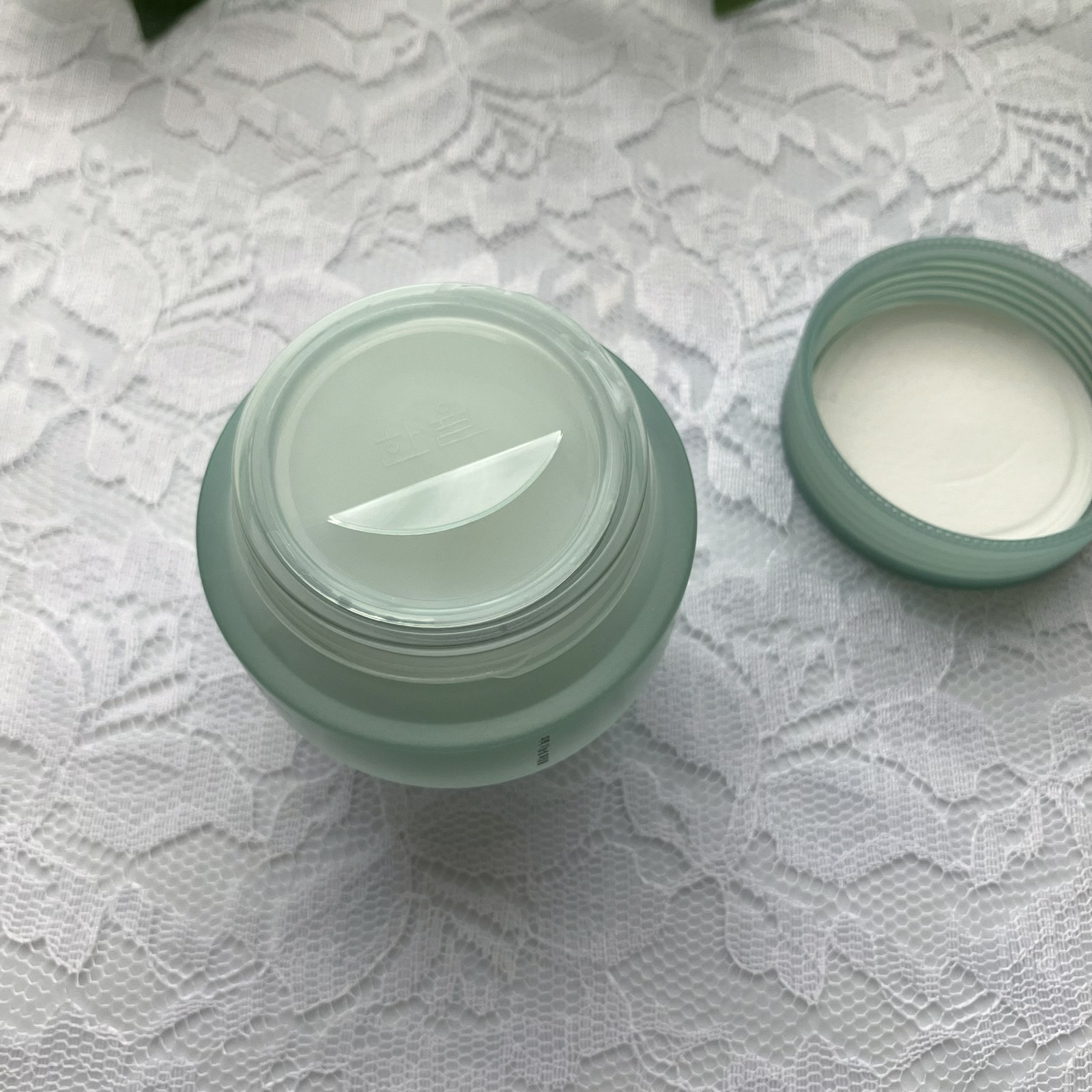 ピュアアルテミシア カーミングウォータークリーム/HANYUL(ハンユル)/フェイスクリームを使ったクチコミ（2枚目）