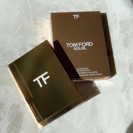 ソレイユ ドゥ フ アイ カラー クォード/TOM FORD BEAUTY/アイシャドウパレットを使ったクチコミ(2枚目)