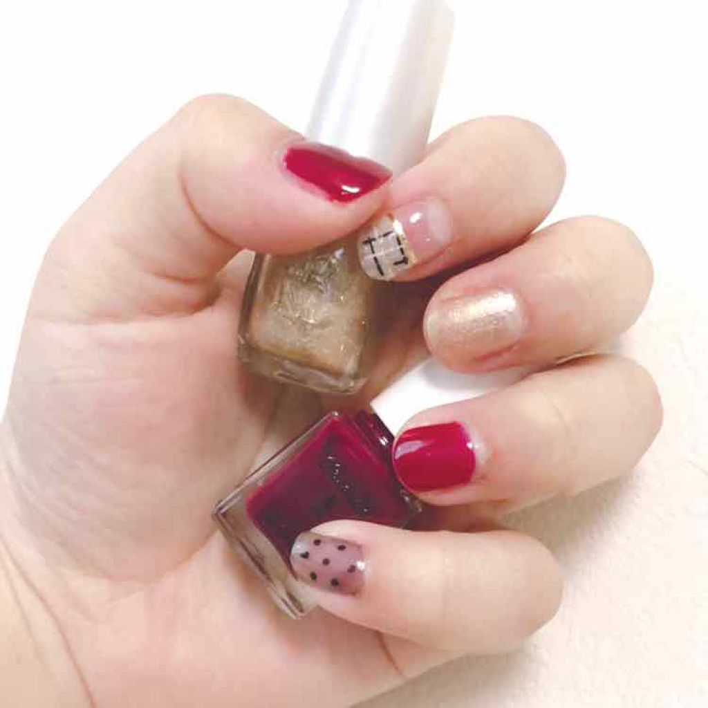 #セルフネイル,＃ツイードネイル,＃シースルーネイルのネイルデザイン