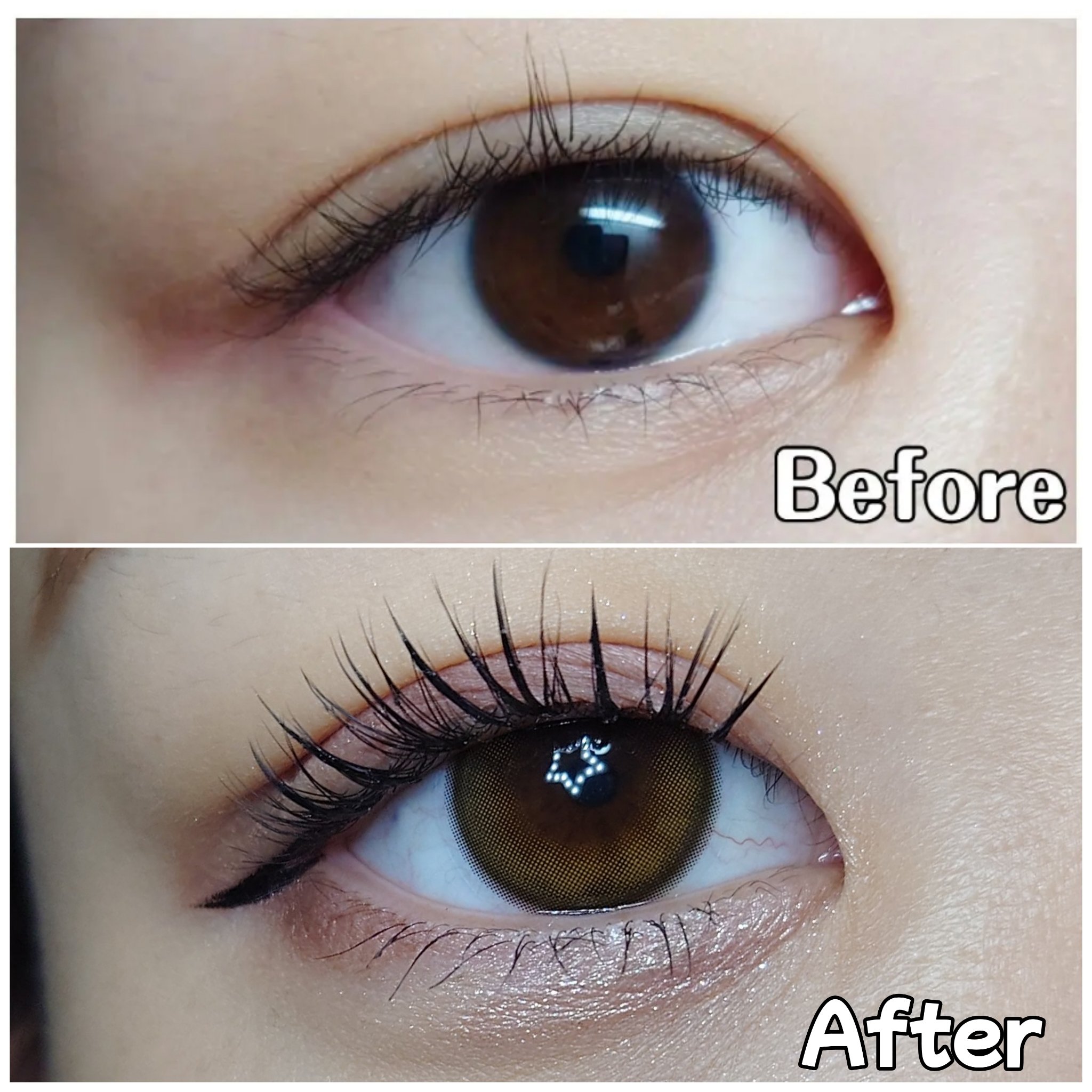 EYELASH GLUE CLEAR/CCAM BBAK/つけまつげを使ったクチコミ（3枚目）