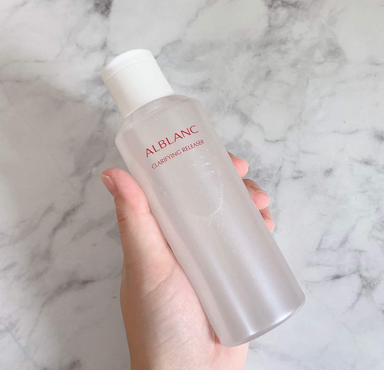 クラリファイイング リリーサー 専用コットン/ALBLANC/クレンジングウォーターを使ったクチコミ（3枚目）