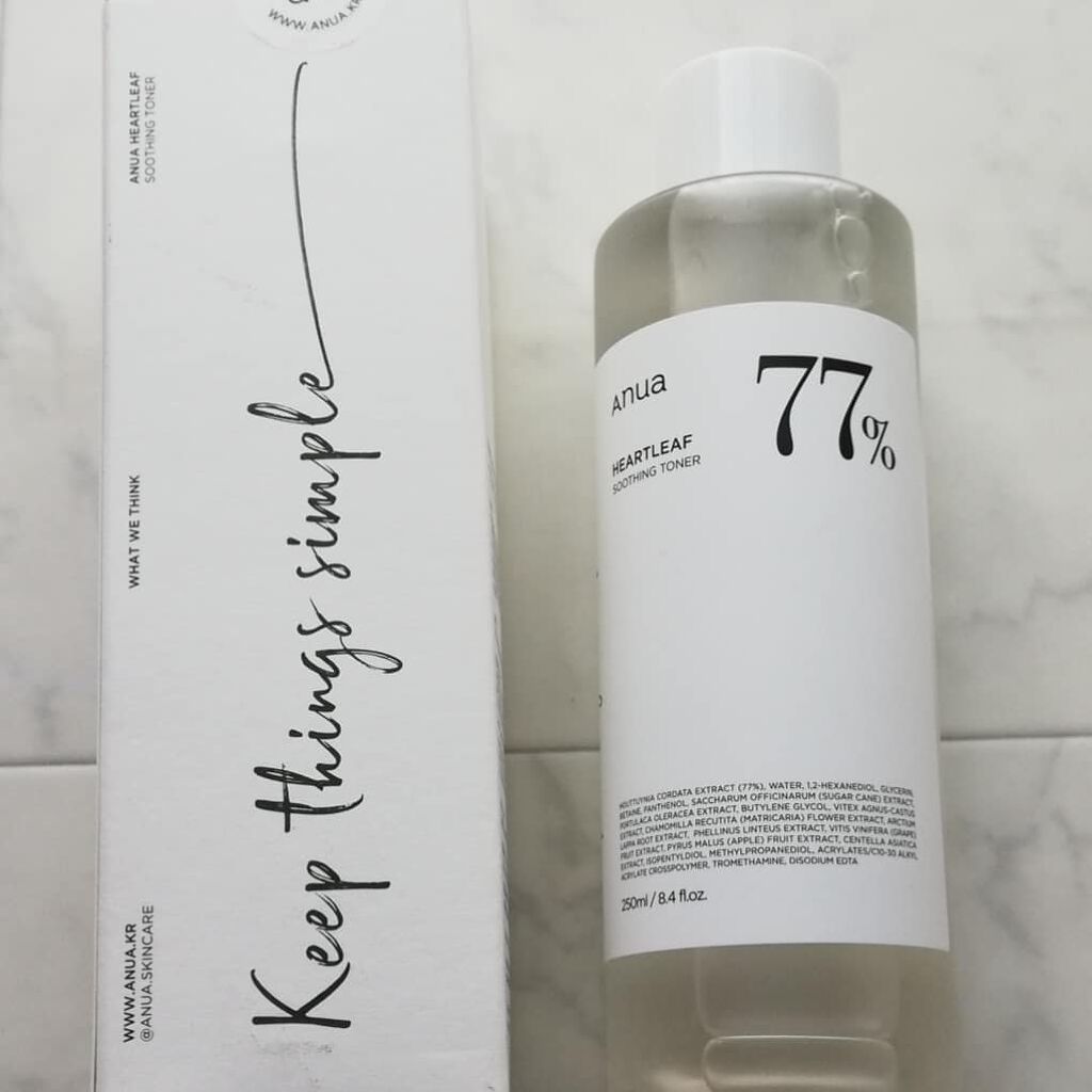 ドクダミ 77 スージングトナー/Anua/化粧水を使ったクチコミ（3枚目）