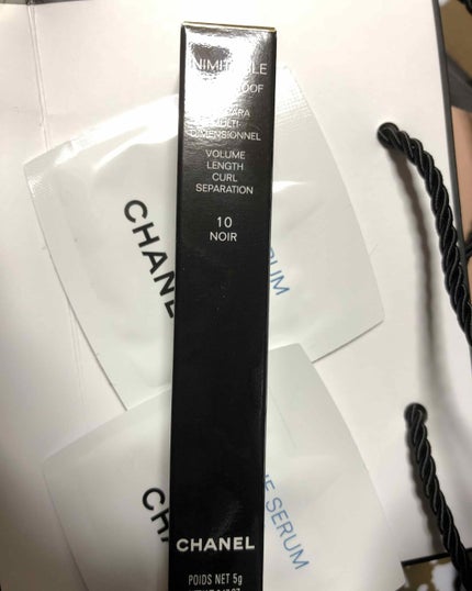 イニミタブル ウォータープルーフ/CHANEL/マスカラを使ったクチコミ(1枚目)