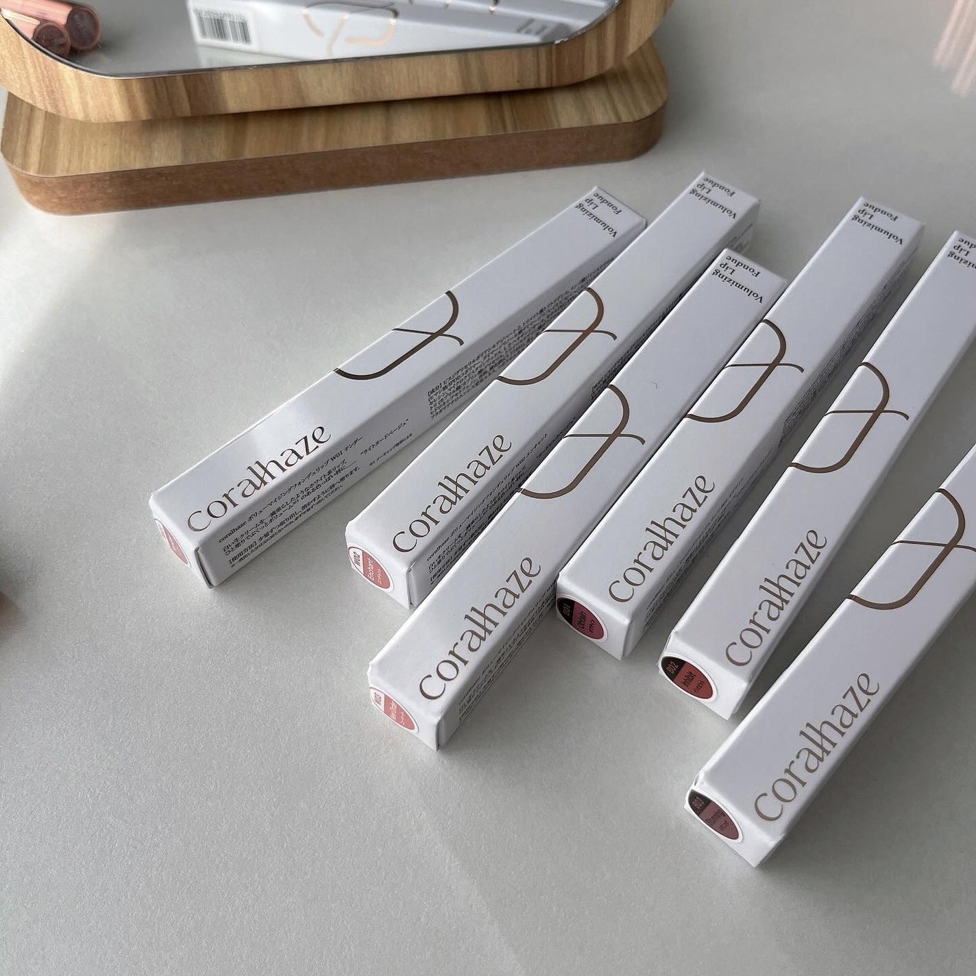 saki on LIPS 「..Coralhaze(コーラルヘイズ)♡✔︎ボリューマイジン..」(4枚目)