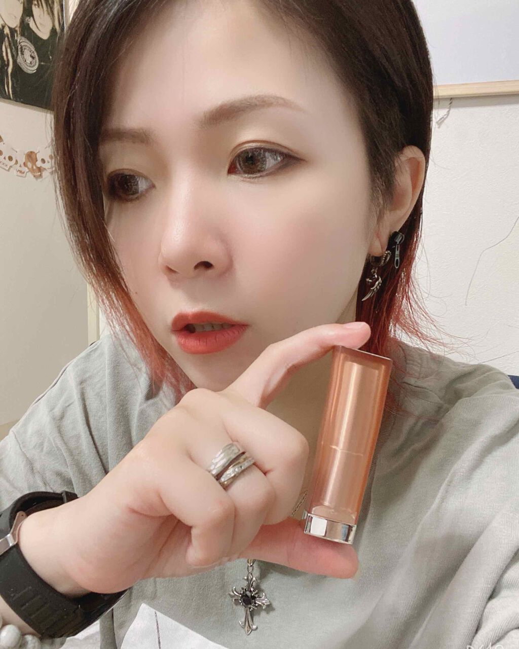 カラーセンセーショナル リップスティック C MNU 11/MAYBELLINE NEW YORK/口紅を使ったクチコミ（1枚目）