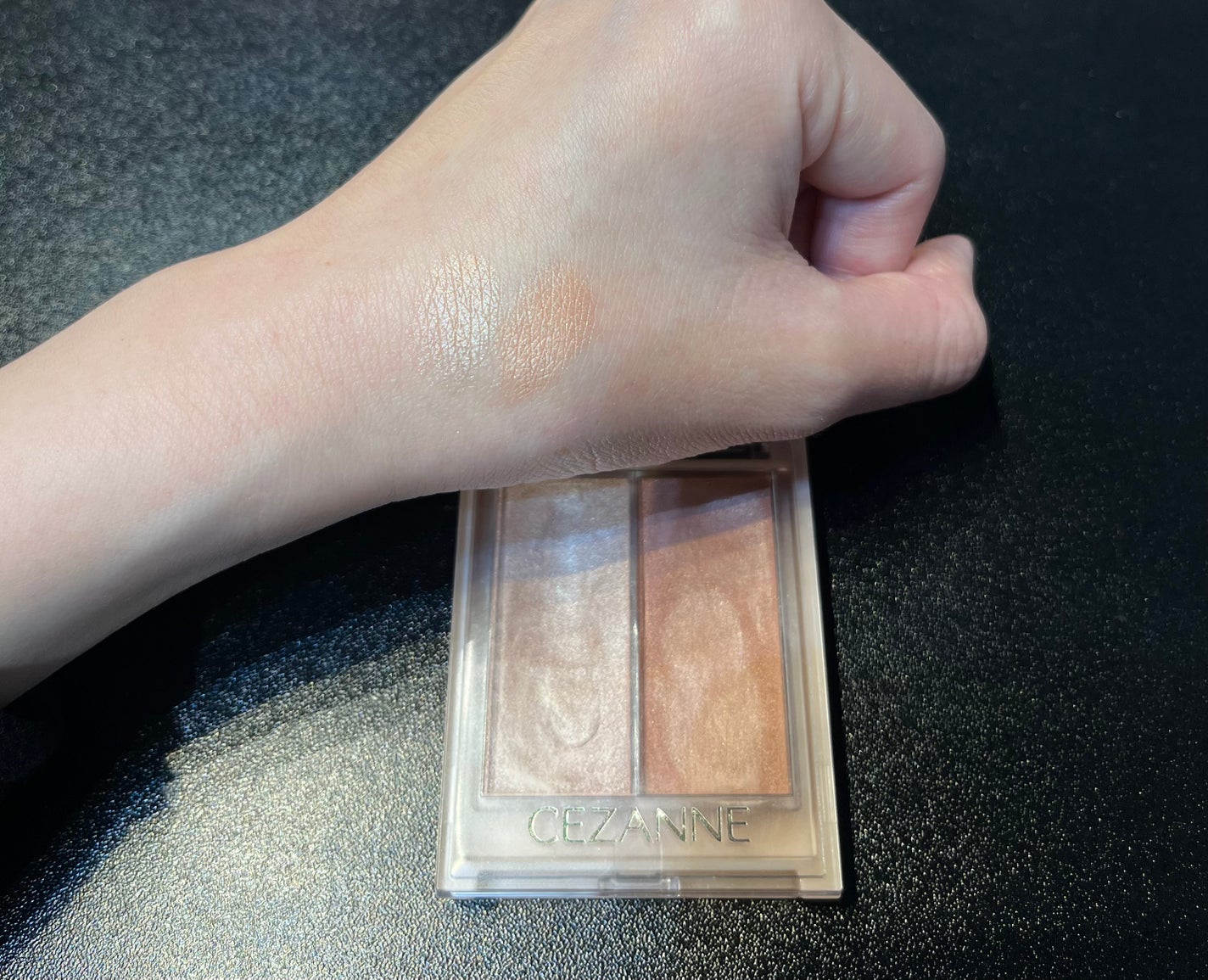 フェイスグロウカラー/CEZANNE/クリームハイライトを使ったクチコミ(2枚目)